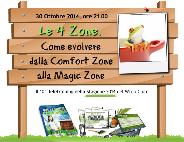 Le 4 Zone. Come evolvere dalla Comfort Zone alla Magic Zone