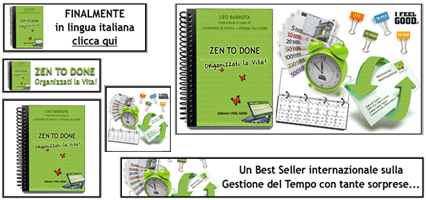 Banner "Zen To Done - Organizzati la Vita!" per il tuo sito